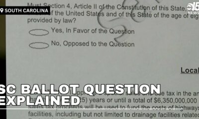 What does the constitutional amendment question on the SC ballot mean?