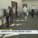 Missouri starts no-excuse absentee voting, officials urge early votes