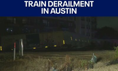 Train derailment in Austin causes power outage, CapMetro rail disruption | FOX 7 Austin