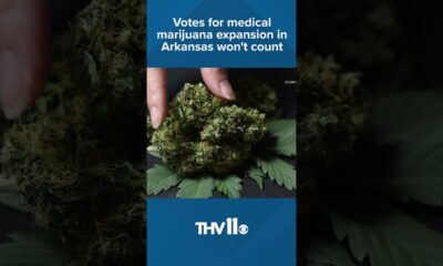 Votes for medical marijuana expansion in Arkansas won't count