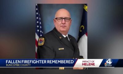 Western North Carolina remembers firefighter who died saving community members from Helene