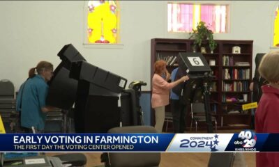 Voting center opens in Farmington as early voting continues