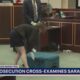 Sarah Boone closes suitcase in front of jury