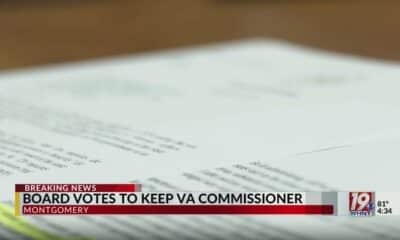 Board Votes To Keep VA Commissioner | October 22, 224 | News 19 at 4:30 p.m.