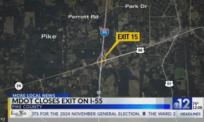 I-55 ramps in Pike County to close temporarily