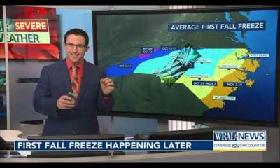 Ask the meteorologist: First fall freeze is happening later