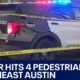 Austin police looking for hit-and-run driver after crashing into 4 pedestrians | FOX 7 Austin