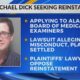 Dr. Michael Dick Seeking Reinstatement | October 22, 2024 | News 19 at 6 p.m.