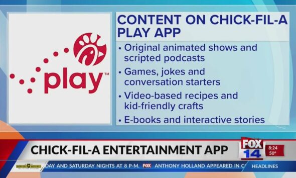 Fox 14 Your Morning News: Chick-fil-a has a new entertainment app