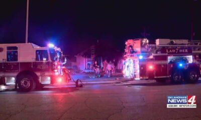 Firefighters battle SW OKC structure fire