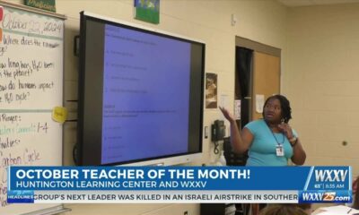 October Teacher of the Month: West Harrison Middle School teacher Yolunda Brownlee