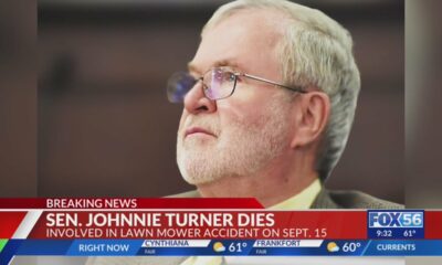 Kentucky Sen. Johnnie Turner dies following September lawn mower accident