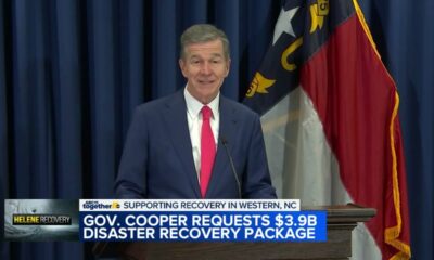 Cooper recommends .9B in state funding for Helene, says storm costliest ever for NC