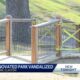 Park in Clinton is vandalized after renovations