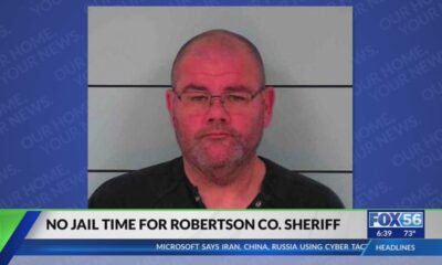 Robertson County sheriff avoids jail time in 2 DUI cases