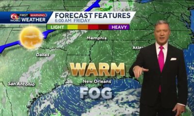 Tracking morning fog potential and how warm our days will be