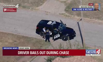 Police chase ends in Oklahoma City metro