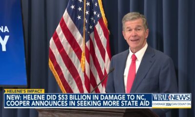 Roy Cooper: Helene did record B in damage to North Carolina