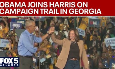 VP Harris holds rally with Obama, list of celebs | FOX 5 News