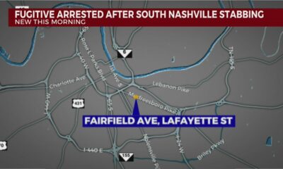 Kentucky fugitive arrested after stabbing