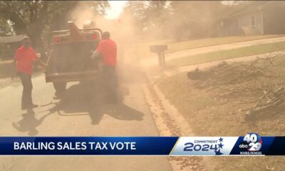 Barling voters consider pair of sales tax extensions