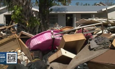 “It looks like a bomb went off,” hurricane clean-up continues weeks later