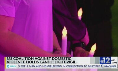 Mississippi Coalition Against Domestic Violence holds vigil