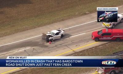 Police: Woman dead, 2 others injured in crash on Bardstown Road