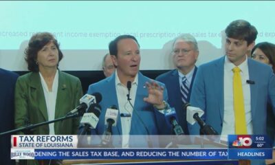 NBC 10 News Today: Gov. Landry's cabinet continues to pitch tax reform plan