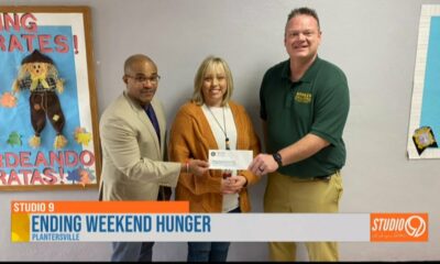 Studio 9 Interview: Hunger Coalition of Northeast Mississippi makes donation to Plantersville school