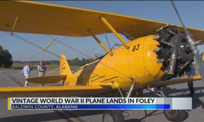 ‘Yellow Peril’ finds permanent home in Foley, future aviation museum