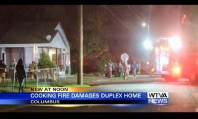 Blaze damaged apartments in Columbus on Thursday