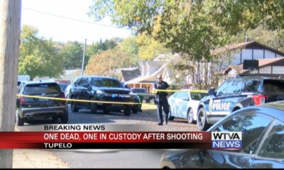 1 person dead, 1 person in custody after Tupelo shooting