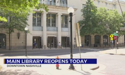 Main Library in downtown Nashville reopens