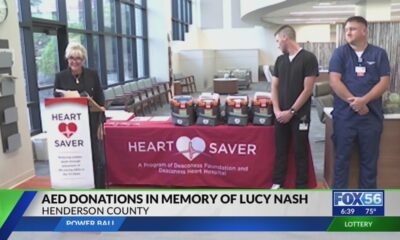 AED donated in memory of Lucy Nash