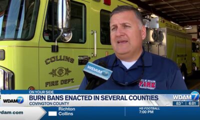 Covington County declares burn ban Friday