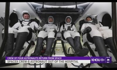 NASA astronaut who was hospitalized after returning from space has been released