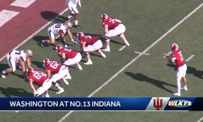 Indiana Hoosiers go 8-0 after beating Huskies 33-17