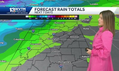 Looking for rain: little to none in Alabama's 7- day forecast. Above-average warmth next week and...