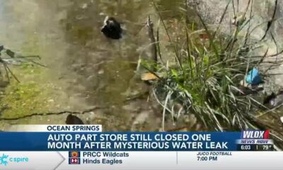 Auto part store still closed one month after mysterious water leak