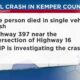 Fatal crash Saturday in Kemper County