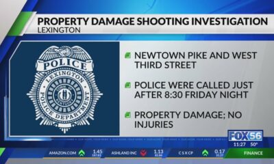 Property damaged in West Third Street shooting