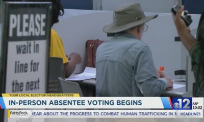 In-person absentee voting for 2024 General Election begins