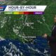 Sunny into Monday. Better Rain Chances Afterwards