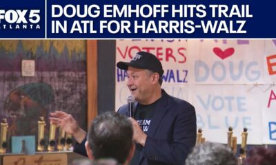 Second Gentleman Doug Emhoff rallies for Harris-Walz in Atlanta | FOX 5 News