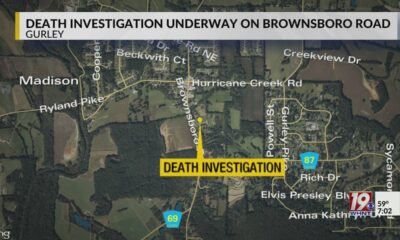 Death Investigation Underway In Gurley | Oct. 28, 2024 | News 19 This Morning