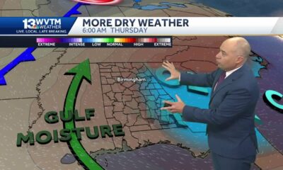 A cold front brings a chance of rain into Alabama's Halloween forecast this week