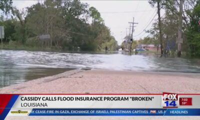 FOX 14 Your Morning News: Sen. Cassidy voices concerns with national flood insurance program