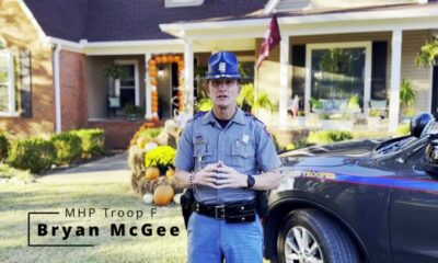 Mississippi Highway Patrol reminds drivers to watch for trick-or-treaters