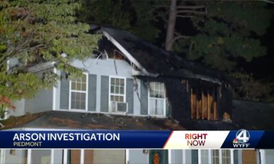 Explosion leads to a house fire in Greenville County